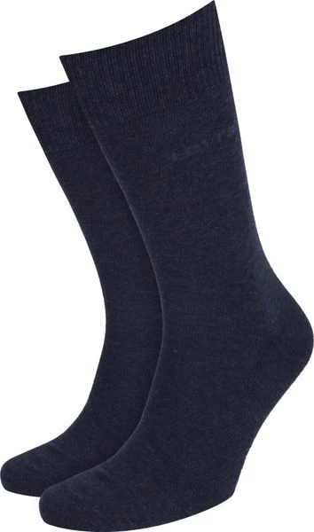 Sokken Levi's Sok Katoen 2-Pack Navy 321 4 Sokken Levi's Sok Katoen 2-Pack Navy 321 - Afbeelding 2