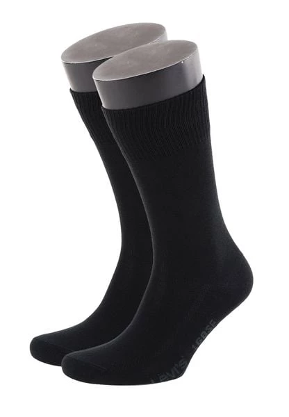 Sokken Levi's Sok Katoen 2-Pack Zwart 884 4 Sokken Levi's Sok Katoen 2-Pack Zwart 884 - Afbeelding 2