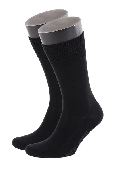 Sokken Levi's Sok Katoen 2-Pack Zwart 884 3 Sokken Levi's Sok Katoen 2-Pack Zwart 884