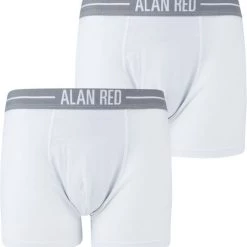 Boxershorts Alan Red Boxershort Wit 2Pack -Ondergoed Verkoopwinkel 8595 2 1