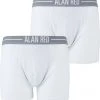 Boxershorts Alan Red Boxershort Wit 2Pack