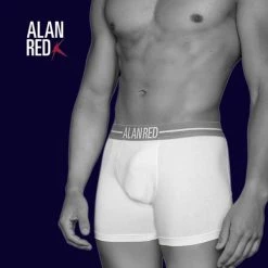 Boxershorts Alan Red Boxershort Wit 2Pack -Ondergoed Verkoopwinkel 8595 5